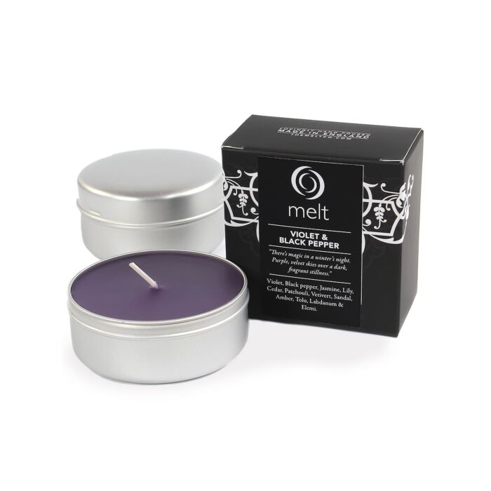 Melt - Violet & Black Pepper - Travel Tin